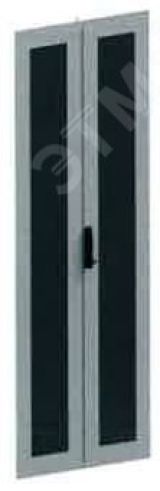 Дверь двустворчатая перфорированная для шкафов IT CQE 32U шириной 800 мм серая R5ITCPMM1681 DKC