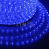 Дюралайт LED, свечение с динамикой 3W - синий, 24 LED/м, 100 м 121-323-4 Neon-Night