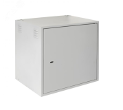 Шкаф настенный антивандальный 12U Ш600хВ605хГ450мм серый ЭКО08630 NETLAN