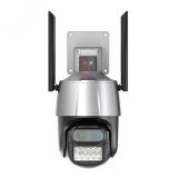 Видеокамера IP 8Мп поворотная с Wi-Fi ИК-50м IP66 (2.8 - 12мм) gf0581 Giraffe