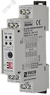 Коммуникационный модуль SC-1101 SC-1101 1x RS-232 / RS-485 интерфейс TXN 111 01 TECO