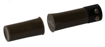 Магнитоконтакт, НЗ, коричневый, врезной для деревянных дверей, зазор 25 мм smkd0208.1 Smartec