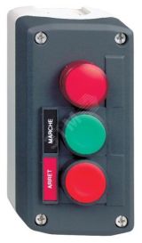Пост кнопочный 2 кнопки с возвратом XALD361M Schneider Electric