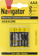 Батарейка NBT-NPE-LR03-BP4 20694 Navigator Group