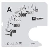 Шкала сменная для A961 2500/5А-1.5 PROxima s-a961-2500 EKF