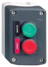 Пост кнопочный 2 кнопки с возвратом XALD211 Schneider Electric