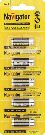 Батарейка NBT-NE-A23-BP5 20696 Navigator Group