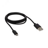 Кабель USB-micro USB, PVC, 1 м., черный, 18-4268 REXANT