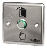 Кнопка металлическая с подсветкой, врезная, НЗ/НР контакты, размер 90х90 мм smkd0192 Smartec