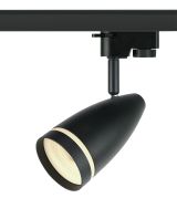 Трековый светильник TR49 - GU10 BK однофазный под лампу GU10 матовый черный под лампу GU10, лампа в комплект не входит Б0054162 ЭРА