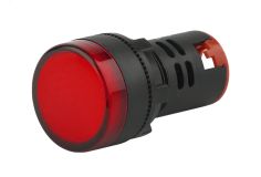 Лампа AD22DS(LED)матрица d22мм красный 230В Б0045615 ЭРА