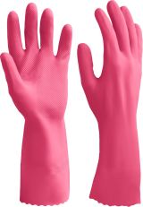 ЛАТЕКС+ перчатки латексные хозяйственно-бытовые, стойкие к кислотам и щелочам, размер XL 11250-XL_z01 ЗУБР
