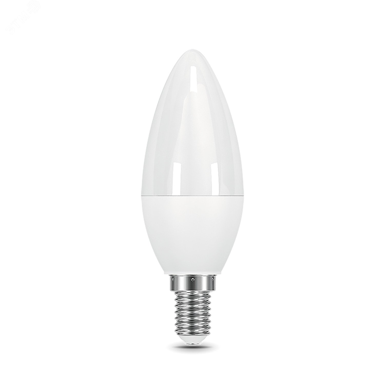 Лампа светодиодная LED 7 Вт 590 лм 4100К AC150-265В E14 свеча нейтральный диммируемая Black Gauss 103101207-D GAUSS