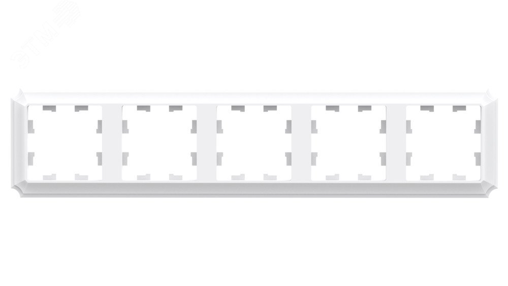 ATLASDESIGN ANTIQUE 5-постовая рамка, универсальная, ЛОТОС ATN101305 Systeme Electric