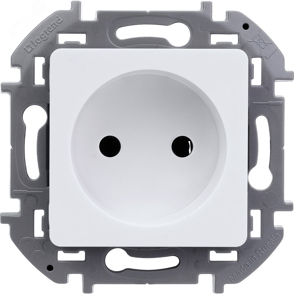 Розетка 2К 16 А 250 В~ INSPIRIA белый 673710 Daccord/Legrand