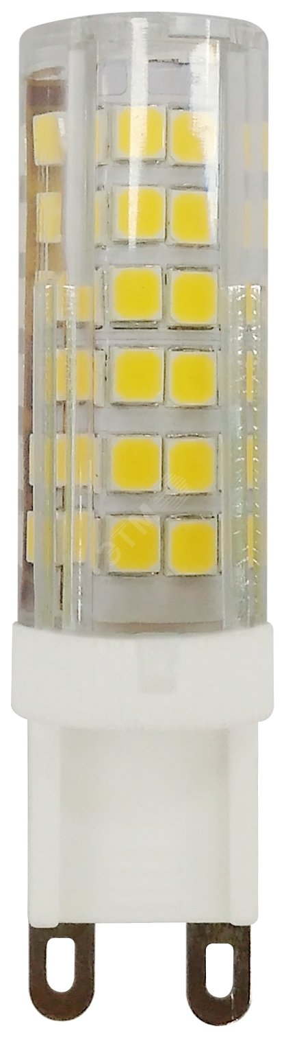 Лампы СВЕТОДИОДНЫЕ СТАНДАРТ LED JCD-7W-CER-827-G9 (диод, капсула, 7Вт, тепл, G9) Б0027865 ЭРА