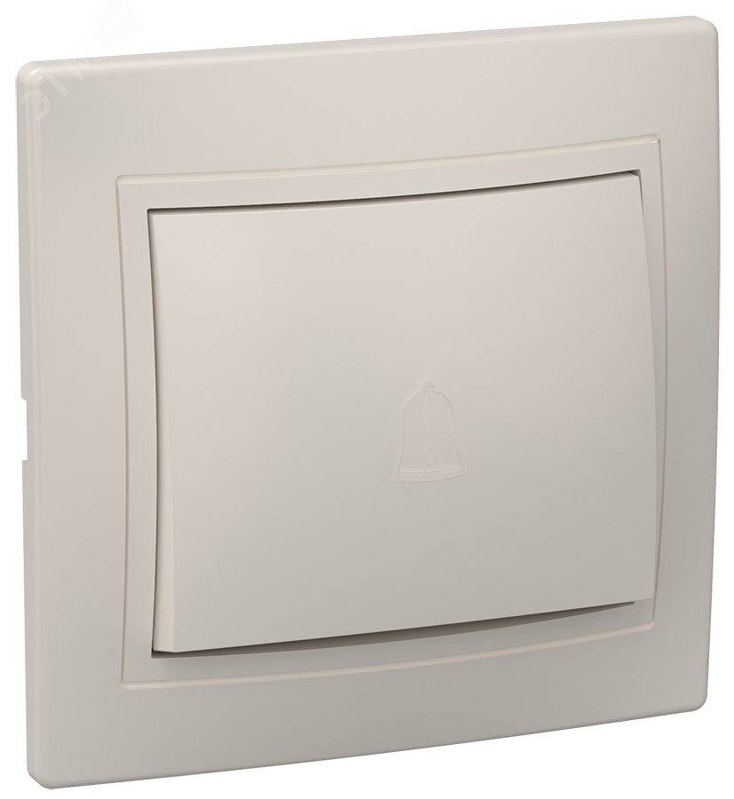 KVARTA Выключатель 1кл ВС10-1-0-ККм-44 10А IP44   крем. IEK KV-V10-10-44-K33 IEK