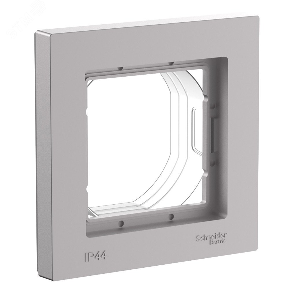 ATLASDESIGN AQUA рамка однопостовая IP44, АЛЮМИНИЙ ATN440301 Systeme Electric