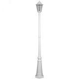 Светильник НТУ-100w столб-2.13м Е27 IP44 белый 11204 FERON