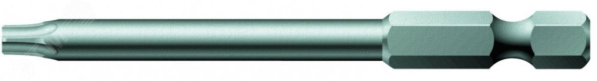 Бита 867/4 Z TORX BO с отверстием под штифт вязкая твердость хвостовик 1/4 E 6.3 TX 25 x 89 мм WE-060053 Wera