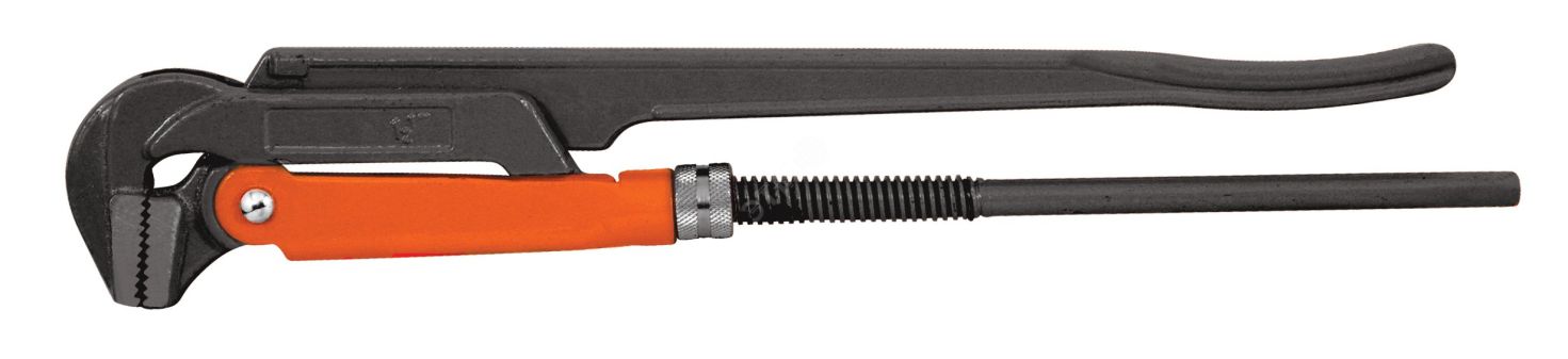 Ключ трубный газовый 90 гр (тип L), инстр.сталь 1.5'' (400 мм) 70372 FIT