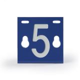 Табличка номера фидера №5 PEM241.5R ENSTO/ЭНЕРВИК