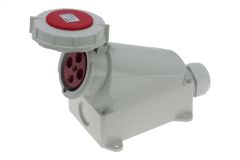 Розетка настенная 63A/400V/3P+E/IP67 00-00032475 INPIN