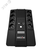 ИБП МАСТЕР 800 Line-interactive, фаза 1/1, 800/480 ВА/Вт, LED, USB, RJ11/RJ45, CHRG USB, SCHUKOx8 MT80107 Импульс