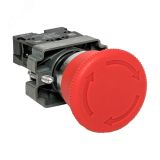 Кнопка BS542 поворотная красная грибок NC IP65 EK2 xb2-bs542-65 EKF