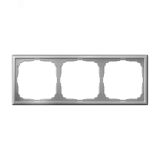 ARTGALLERY рамка 3-постовая, универсальная, алюминий GAL000303 Systeme Electric