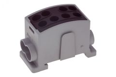 Клемма чёрная, 4 подключения 2,5-25мм 1000V 125А 00-00032749 INPIN