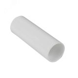 Муфта соединительная для трубы 16мм (10шт) белая Plast ms-t-16-w-r EKF