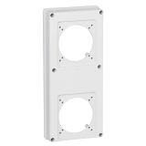 Лицевая панель - P17 Tempra Pro - 280x125 - 2 розетки 16/32 A 057718 Legrand
