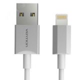Кабель USB 2.0 AM на Lightning 8M для iPad и iPhone, серебристый 1000646788 Vention
