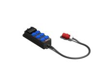 Устройство распределительное переносное твердая резина IP44 32A корпус 135х445х96 черный 00-00001843 AlpenBox