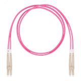 Шнур оптический коммутационный (патч-корд), LC-LC, дуплекс (duplex) OM4, нг(А)-HF, маджента, 7,0 м DR-220076 Datarex