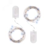 Гирлянда светодиодная Роса DC-G05-20WS2, комплект 2 шт., бел. 20 LED, 2xCR2032 5048010 JazzWay