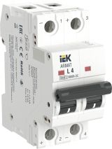 ARMAT Автоматический выключатель M06N-DC 2P L 4А AR-M06N-2-L004DC IEK