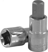 Насадка торцевая 1/2''DR с вставкой-битой шестигранной, Н17 055719 Ombra
