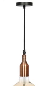 Подсветка декоративная PL13 E27 - 6 RC цоколь Е27 провод 1 м цвет медь (60/360) Б0048527 ЭРА