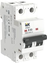 ARMAT Автоматический выключатель M06N-DC 2P B 63А AR-M06N-2-B063DC IEK