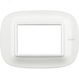 Axolute Накладки декоративные в форме эллипса White/белый на 3 модуля HB4803HD Legrand