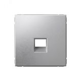 ARTGALLERY накладка информационная типа Keystone, алюминий GAL000384 Systeme Electric