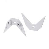 Заглушка ARH-DECORE-S12-EXT Flat с отверстием (ARL, Пластик) 023891 Arlight