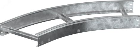 Поворот лестничный LESTA 45град 150х600мм R600 HDZ CPG05-4-45-150-600-HDZ IEK