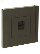 FORTE&PIANO Розетка компьютерная RJ45 кат.6 FP331 серый IEK FP-K10-2-K03 IEK