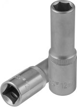 Головка торцевая глубокая 1/2''DR, 12 мм 047235 Jonnesway