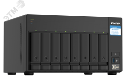 Сетевоое хранилище 8 отсеков 3,5''/2,5'',ARM Cortex-A57 AL-324 1,7 ГГц,4 ГБ DDR4 1000597916 QNAP