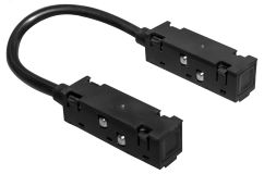 Коннектор питания TRM20-CPC-B угловой для магнитной трековой системы NOVA 48V черный Б0054796 ЭРА