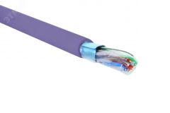 Витая пара 5e F/UTP 4 пары 24 AWG нг(А)-LSLTx внутренней прокладки. Фиолетовый ( 305м ) 19C-F5-05VL-B305 Eurolan